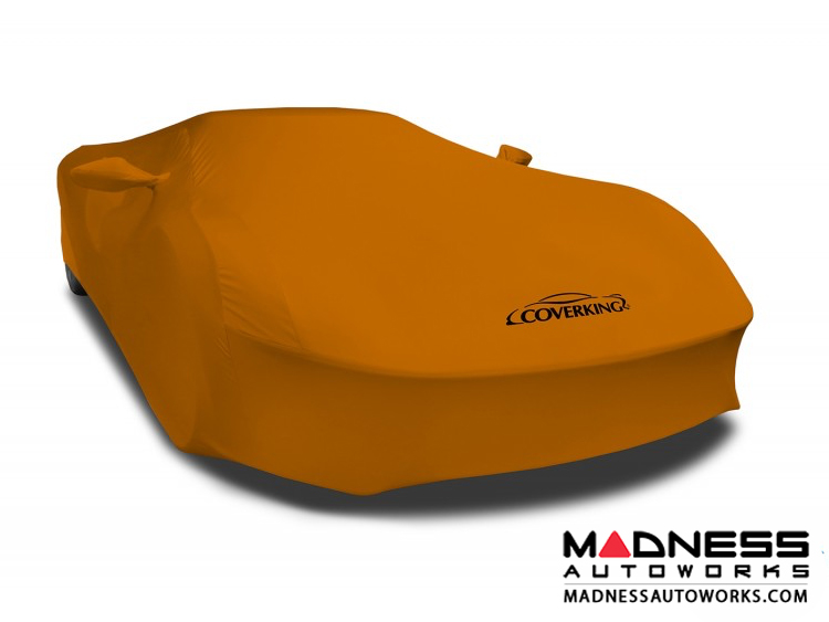 Alfa Romeo 4C Custom Vehicle Cover - Indoor Satin Stretch - Grabber Orange